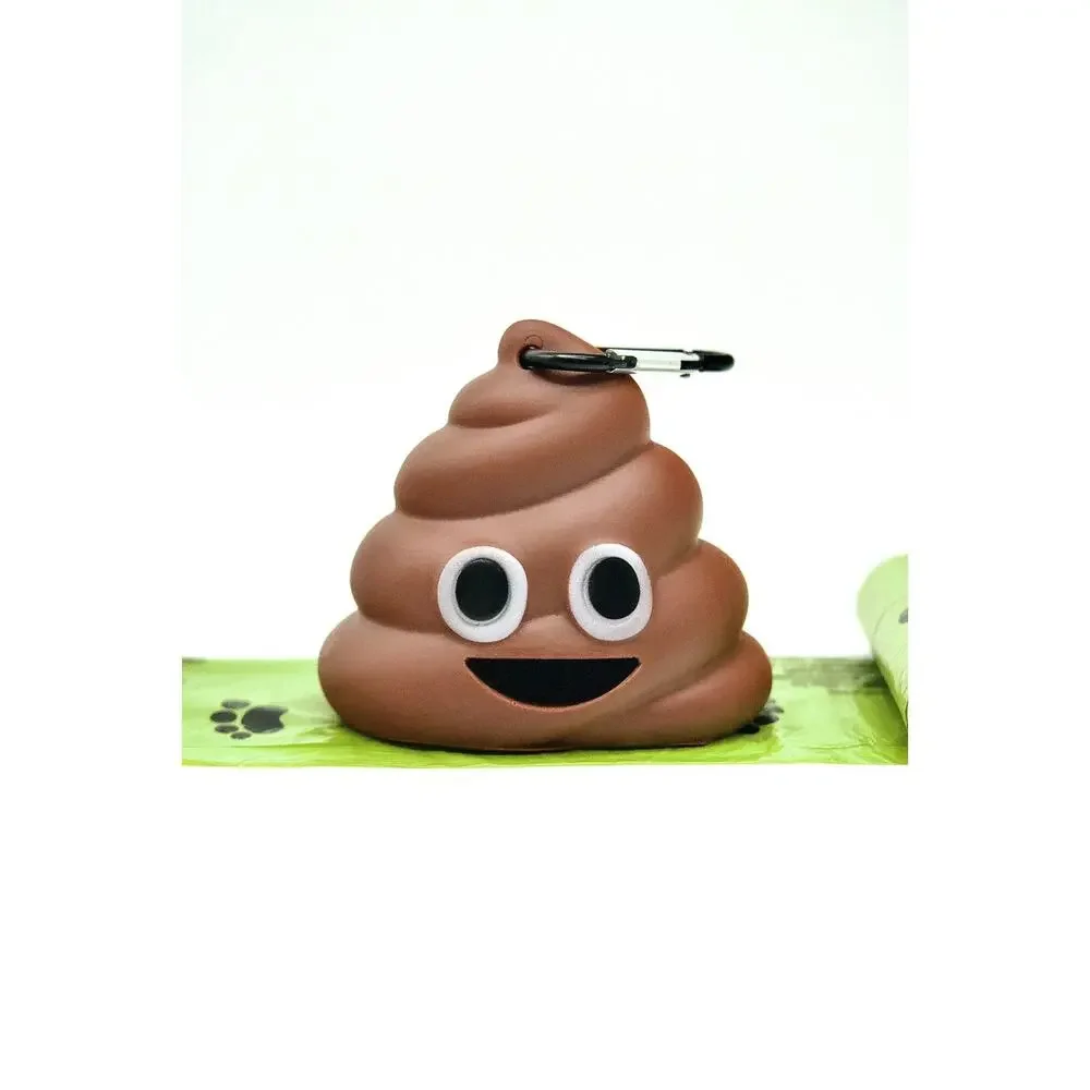Dog Poop Bags, Ecofriendly, 8 Rolls, Pet Waste Bag, with FREE Bag Dispenser